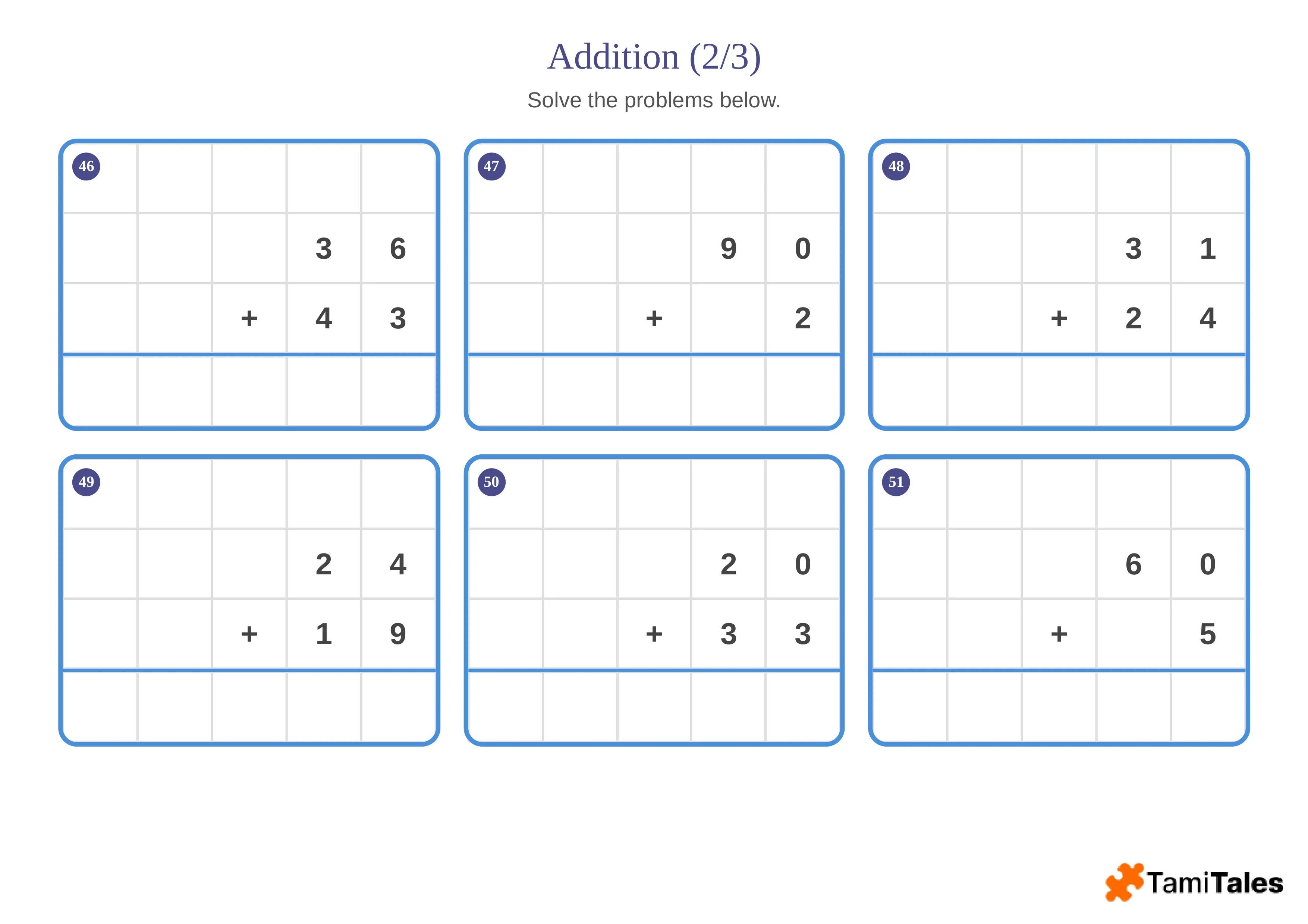 Math & Coloring worksheet example 5
